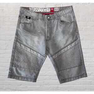 Switch Remarkable Premium Denim Shorts, Cotton Blend, Men's‎ 34